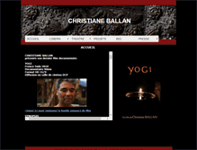 Tablet Screenshot of christianeballan.com